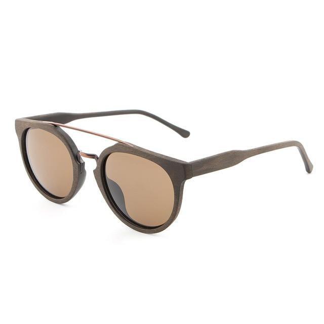 Polarized Wooden Coated Floating Sunglasses Mens Womens vintage Eyewear Popular Lightweight frames Elegant Vintage Acetate Wood Sunglasses For Men/Women New Colorful Frames Quality Frames
